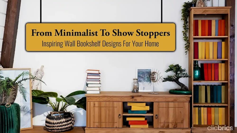 10 Wall Bookshelf Designs Ideas To Maximize Space & Style