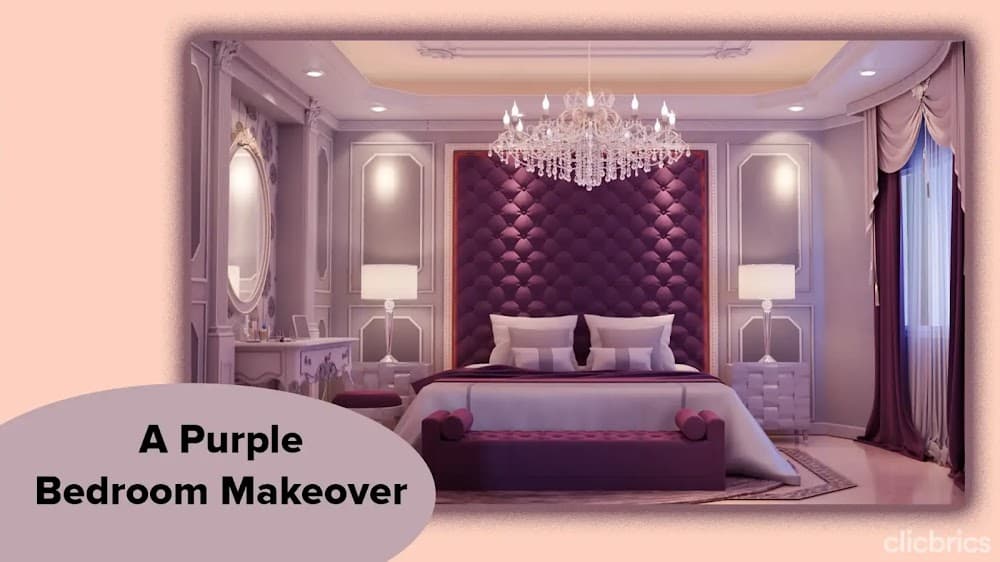 15 Purple Two Colour Combinations for Bedroom Walls You Need To Try