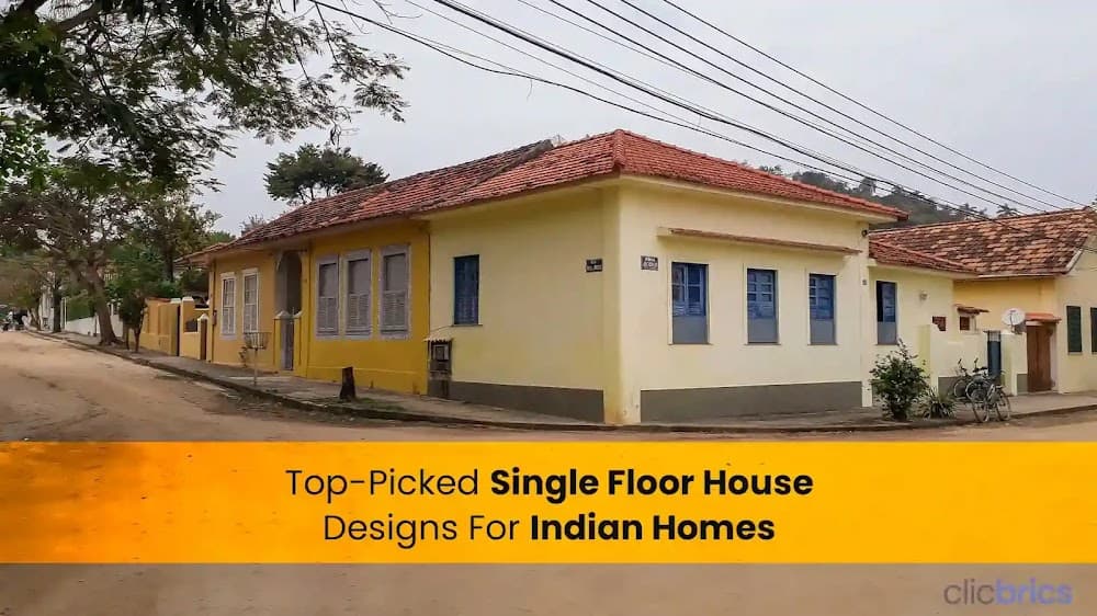 7 Single Floor House Designs That Are Low On Budget