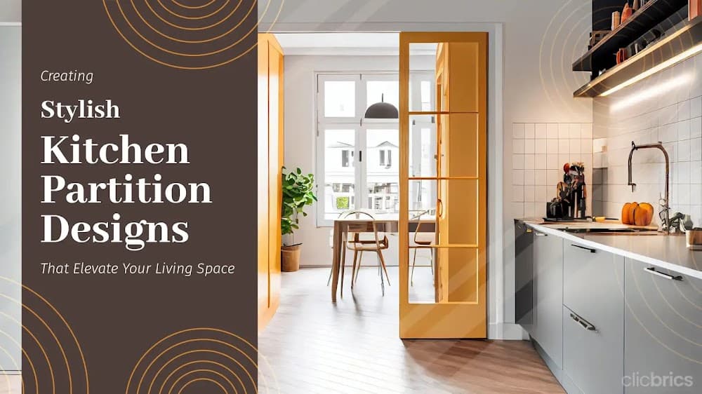 10 Kitchen Partition Designs Between Living Areas