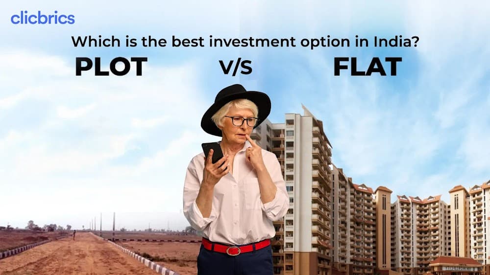 A Flat or a Plot: Which is the Best Investment Option in India?