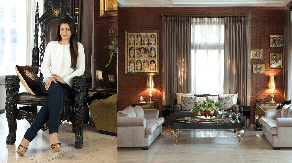 Check Out Raveena Tandon's New Cosy, Airy House!