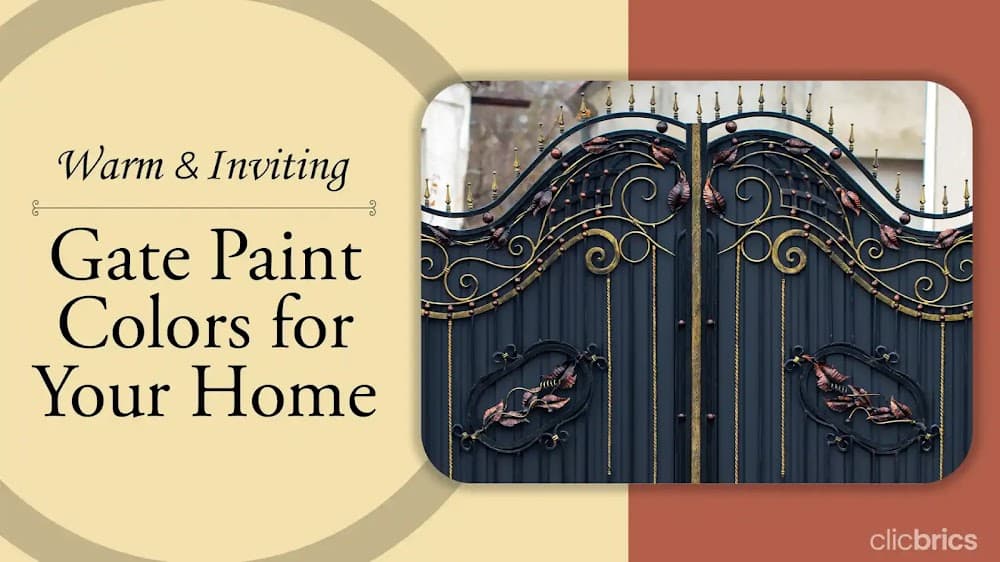 12 Gate Paint Colors for a Modern and Sleek Entrance