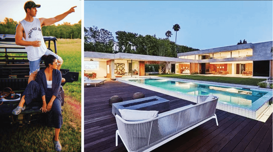 The $6.5 Million LA Mansion Of Nick And Priyanka Is One Hell Of A Grand Affair