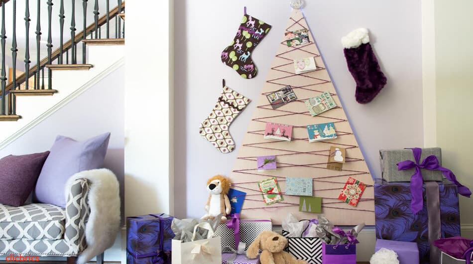 7 Christmas Tree Alternatives That Will Fill Your House With Festive Cheer