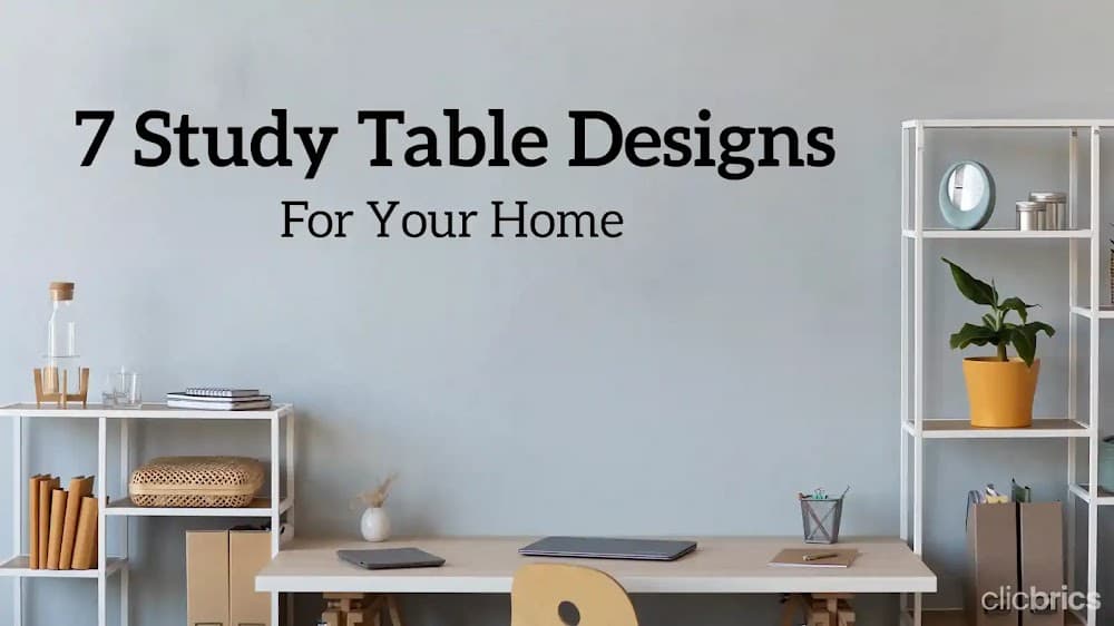 7 Study Table Designs For Home: Creating Great Learning Experiences