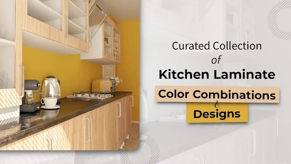 7 Kitchen Laminates Color Combination Ideas |With Top Designs|