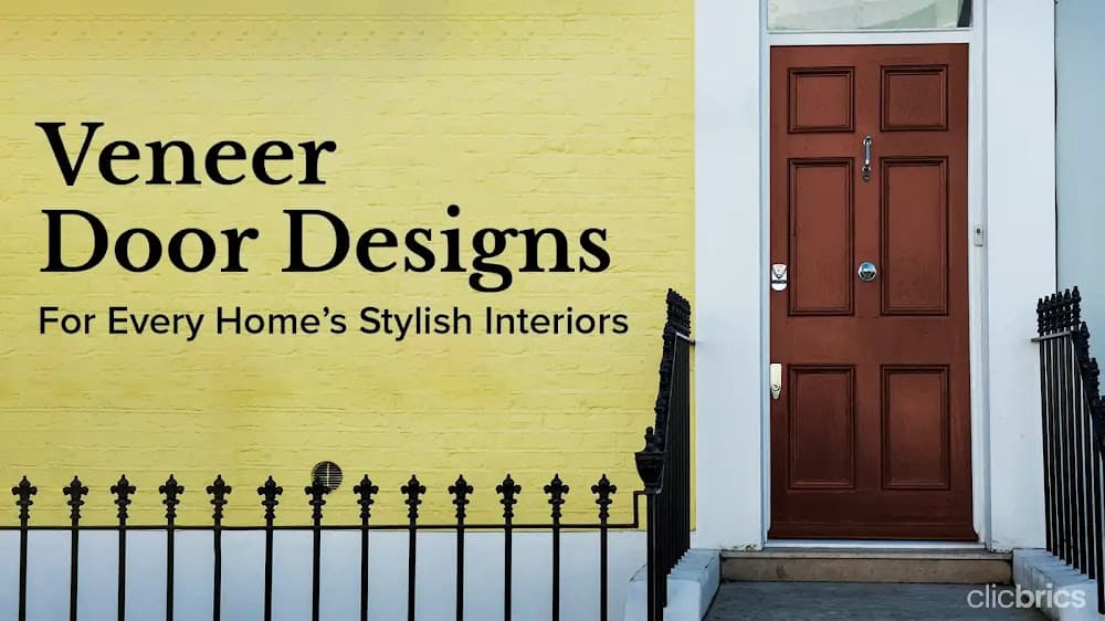 10 Veneer Door Designs for a Luxurious Home Entrance