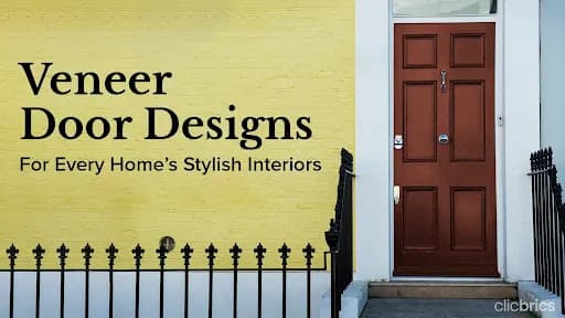 10 Veneer Door Designs for a Luxurious Home Entrance
