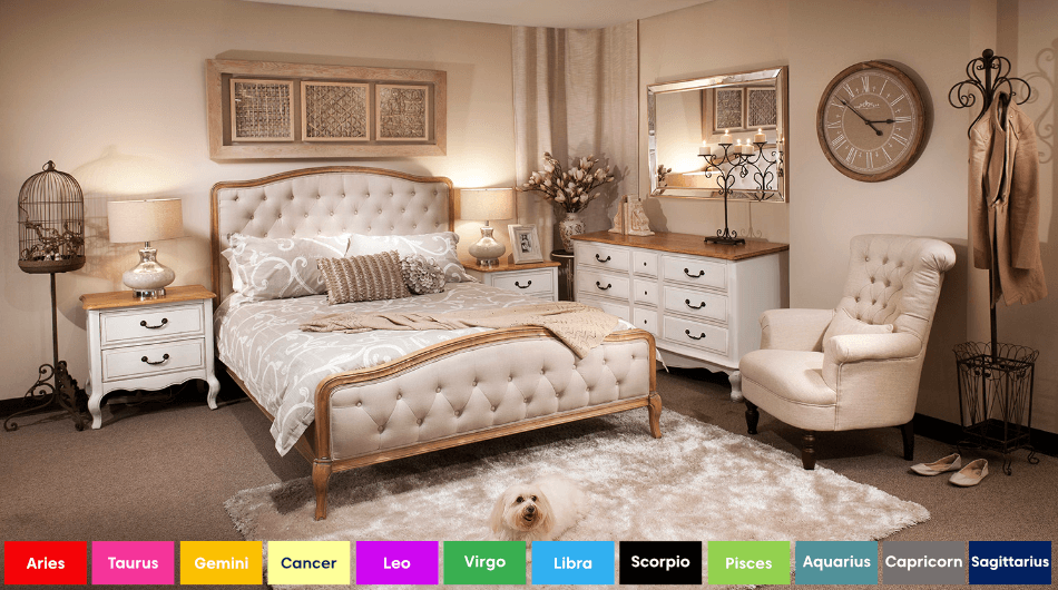 Bedroom Colors That You Should Have Depending on Your Zodiac Sign