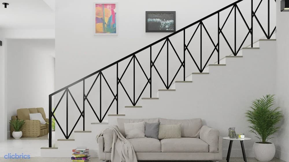 Steel Grills For Statement Staircases