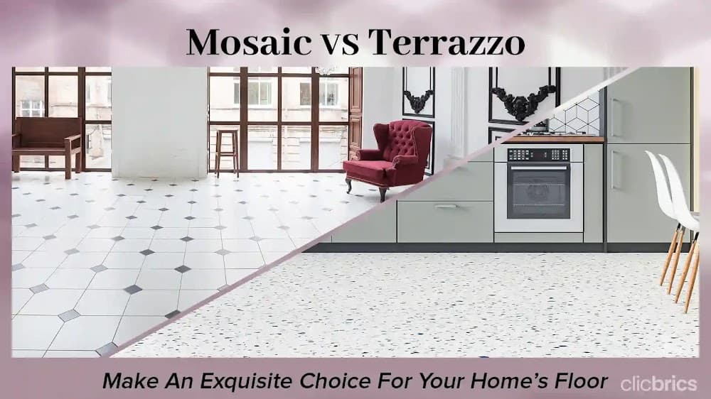 Mosaic Flooring VS Terrazzo: Difference, Benefits, Installation & Cost!