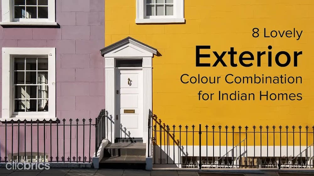 8 Indian House Colour Combination For Outside That Are Trending