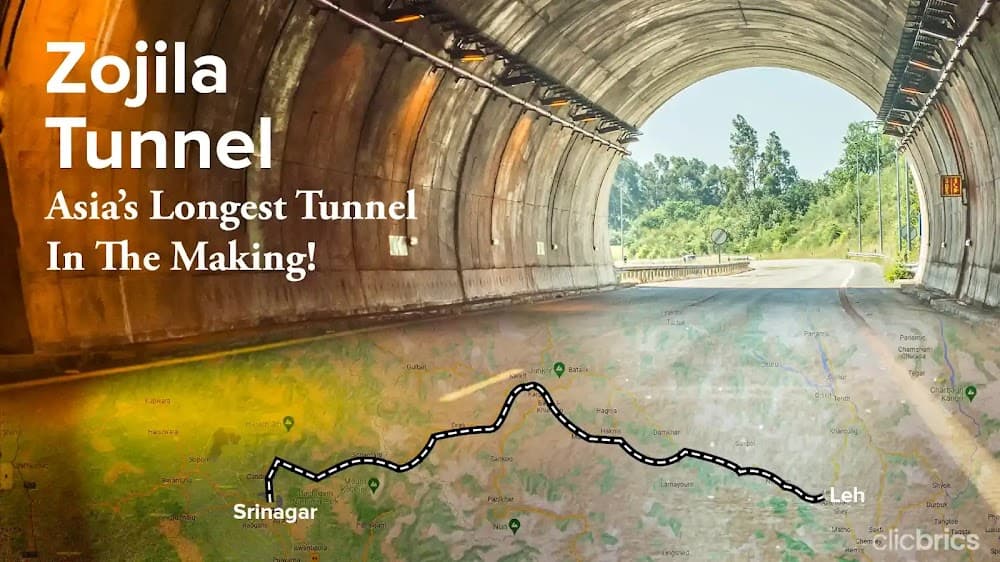 Zojila Tunnel: Srinagar-Leh Route Map, Project Details & All Latest Updates