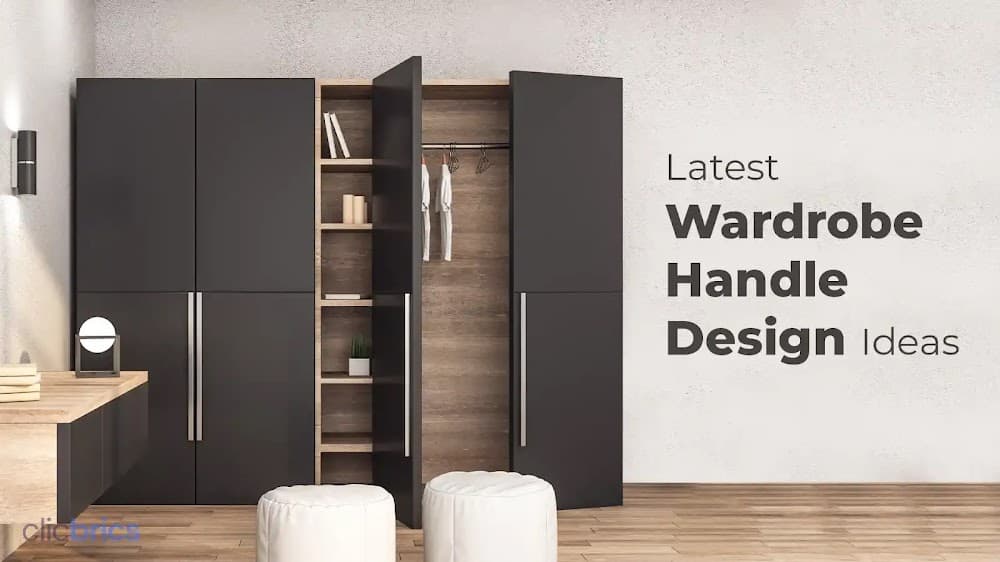 6 Wardrobe Handle Designs - Ideas, Photos, Details