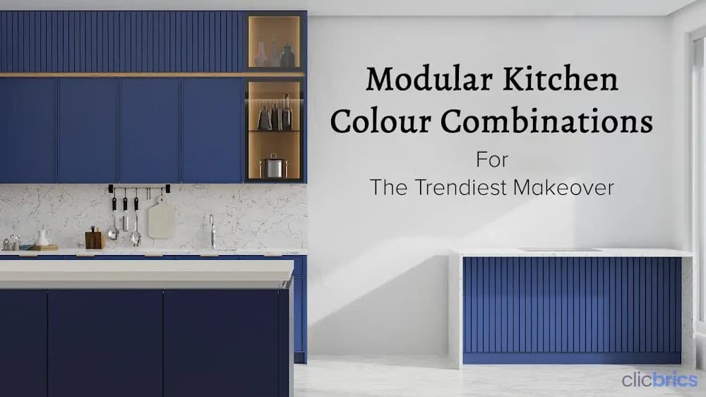 10 Modular Kitchen Colour Combination Ideas |Images 2023