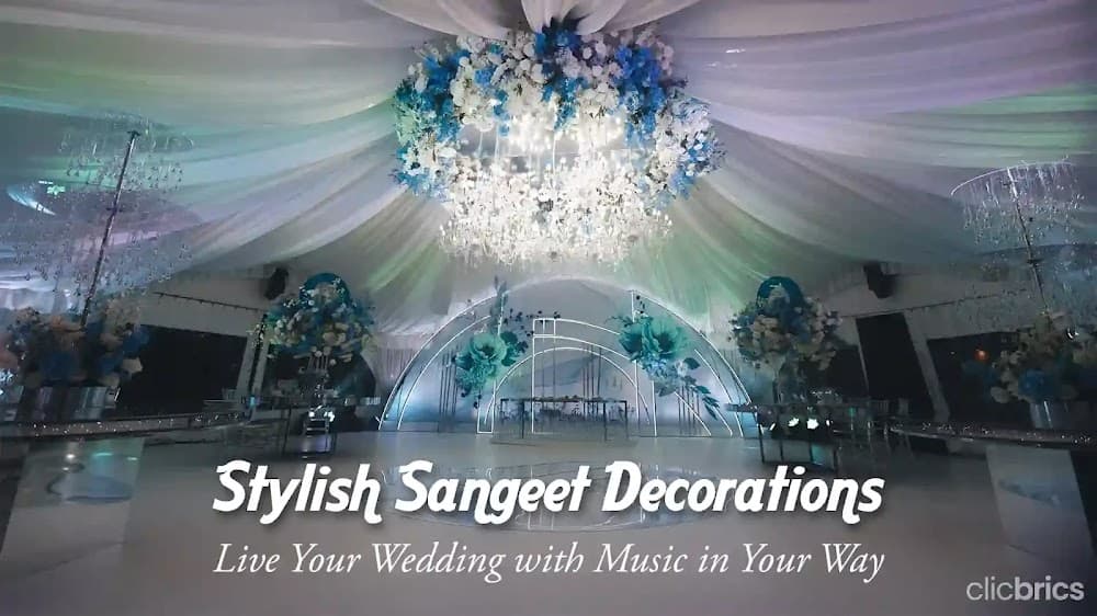 10 Sangeet Decoration Ideas That Are Aesthetically Musical