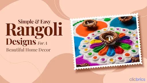 10 Simple Rangoli Design Ideas: Add Festive Touch To Your Home Decor