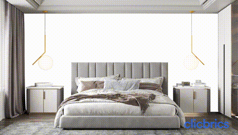 Two Colour Combination For Bedroom Walls In 2022 (10 ideas with Images)